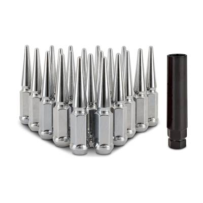 Mishimoto - Mishimoto MMLG-SP1215-20CH Mishimoto Spiked Lug Nuts M12x1.5 20-PC Set