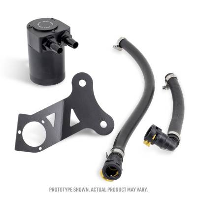 Mishimoto - Mishimoto MMBCC-MUS4-24 Baffled Oil Catch Can PCV Side for Mustang 24+