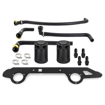 Mishimoto - Mishimoto MMBCC-BR27-23S Baffled Oil Catch Can System for Bronco 2.7L 23+