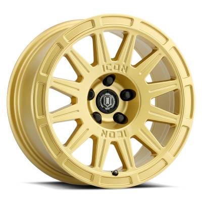 ICON Alloys - ICON Alloys Ricochet 17x8 5x100 38mm Gloss Gold 7017805060GG