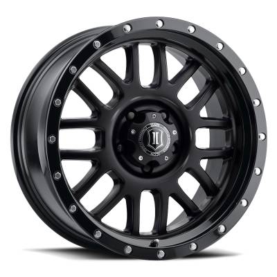 ICON Alloys - ICON Alloys Alpha 20x9 6x5.5 16mm Gloss Black 1220909056GB