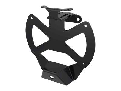 ICON Impact Series Offroad Armor - Icon 25171 License Plate Relocation Kit for 18+ Jeep Wrangler JL