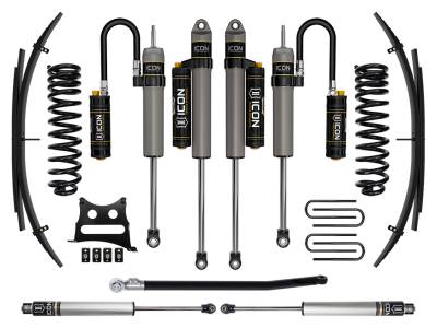 ICON Vehicle Dynamics - ICON K62585 Stage-5 2.5" Lift Kit w/Expansion Pack for 11-16 Ford F250/F350 SD
