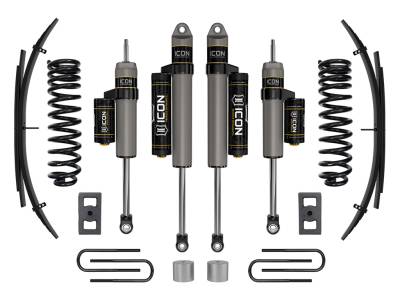 ICON Vehicle Dynamics - ICON K62562L Stage-2 2.5" Lift Kit w/Expan Pack for 23 Ford F250/F350 SD Diesel