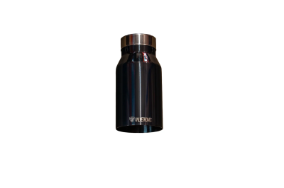 Valvetronic Designs - Valvetronic VTD.TIP.SW.25.35.BLK Single Wall Black Tip 2.5" Inlet To 3.5" Outlet