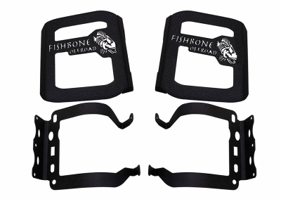 Fishbone Offroad - Fishbone Offroad FB21119 Taillight Guards for 18+ Jeep Wrangler JL
