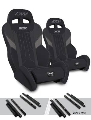 PRP - PRP A8001-PORXP-C83-203 XCR Seats for Polaris RZR S 900/900 Trail XP 1000