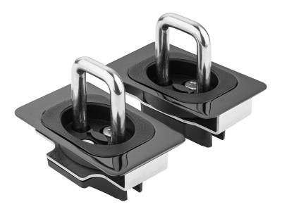 PRP - PRP 4005 Gunmetal Flush Fit Retractable Tie-Down Anchors for 14+ Silverado GMC