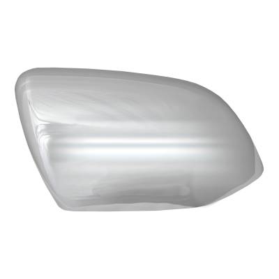 Coast To Coast - Coast To Coast CCIMC67540 Mirror Cover Chrome Top Half PAIR w/o Signal Cutout