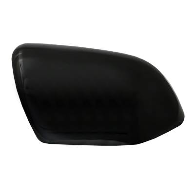 Coast To Coast - Coast To Coast CCIMC67540BK Mirror Cover Black Top Half PAIR w/o Signal Cutout