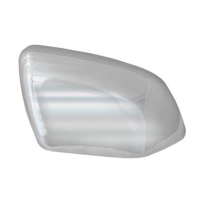 Coast To Coast - Coast To Coast CCIMC67541 Mirror Cover Chrome Top Half PAIR w/Signal Cutout