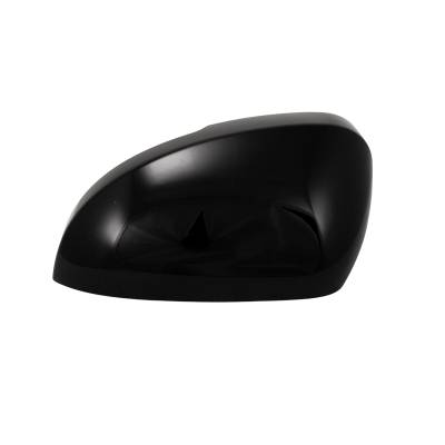 Coast To Coast - Coast To Coast MC67555BLK Gloss Black Mirror Covers w/Signal Cutout PAIR