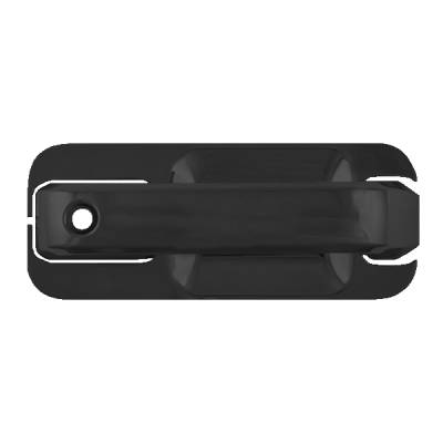 Coast To Coast - Coast To Coast CCIDH68570BBK Door Handle Cover Blk ABS 4DR w/Driver Keyhole