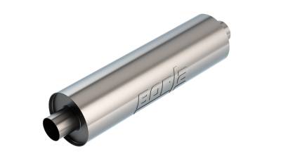 Borla - Borla 401664 Specialty Muffler S-Type 2.75" In/2.75" Center Out 6.75" Round