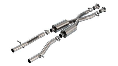 Borla - Borla 60739 2.5" S-Type Mid-Section Exhaust System for 22-25 Lexus IS 500 V8 5.0