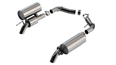 Borla - Borla Exhaust 11990 S-Type Axle-Back System for 22-23 Jeep Grand Wagoneer 6.4L