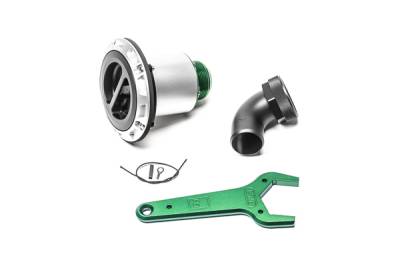 RADIUM Engineering - RADIUM Engineering 20-1105-V Remote Mount Vented Standard Filler 1.5" Elbow