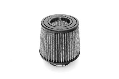 HPS Performance - HPS HPS-4339 Dual-Cone Air Filter 2.5" Flange ID 6.5" Height 6" Base 5" Top