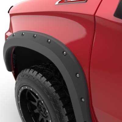 EGR - EGR 791694 Bolt-On Look Fender Flares Black 19-22 Silverado 1500