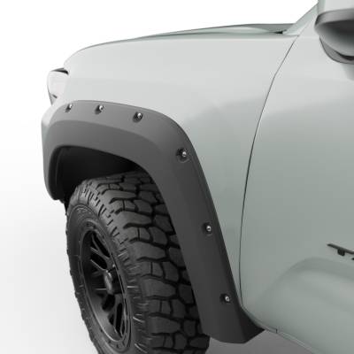 EGR - EGR 795084 Bolt-On Look Fender Flares Black for 16-23 Tacoma