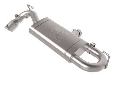 aFe Power - aFe 49-33141-P 2.5" Axle Exhaust System for 21-26 Ford Bronco Sport 2.3/2.7L