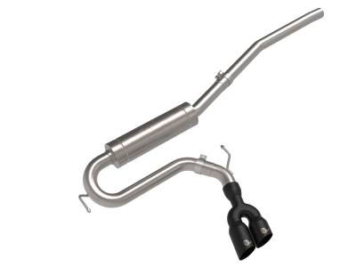 aFe Power - aFe 49-33144-B 2.5" Exhaust System w/Black Tip for 22-26 Ford Maverick 2.0L AWD