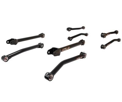 Carli Suspension - Carli Suspension CS-JKCA-07-KIT Front/Rear Control Arm Kit for 07-18 Wrangler JK