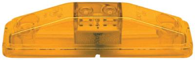 Peterson - Peterson 169A LED Clearance/Side Marker Light Amber 2-Diode Sealed Rectangular