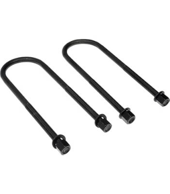 Fabtech - Fabtech FTS1500UBK U-Bolt Kit SQ 9/16-18x10.00x2.63