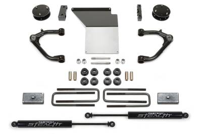 Fabtech - Fabtech FTS21189 3" T900 Uniball UCA System w/Stealth Shocks