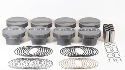 Mahle Motorsport - Mahle 930244425 374ci 4.125br 3.5 Stroke 6.2RD 1.245ch .927 Pin -6cc 466g 10.6cr