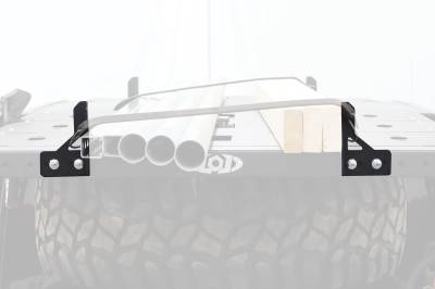 LoD Offroad - LoD Offroad JTD2021 Black Ops Bed Rack Load Bar Tie Downs