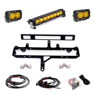 Baja Designs - Baja Designs 448261 S8 10" S2 Pro Grille Light Kit