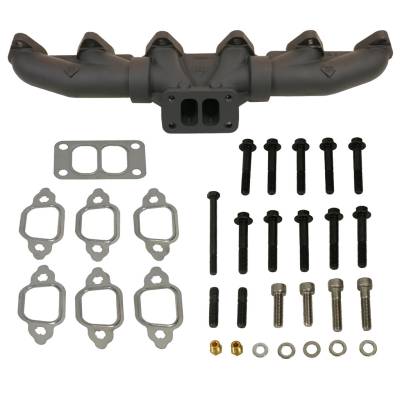 BD Diesel - BD Diesel 1046048 Exhaust Manifold Stock/T3 for 88-98 Dodge 5.9L Cummins 12V