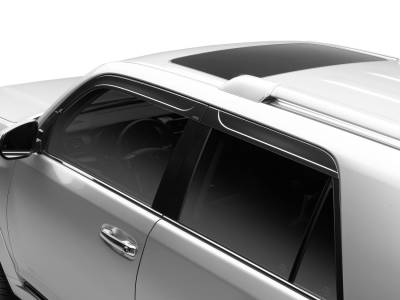 Husky Liners - Husky Liners 2854132 Low Profile Ventvisor Deflector Smoke Outside Mount 4 Pc.