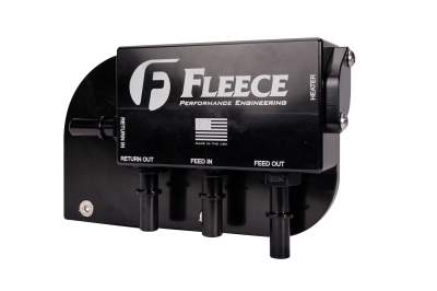 Fleece Performance - Fleece FPE-FMC-UBFA-1724 Under Bed Fuel Filter for 17-26 Ford F250/F350/450/550
