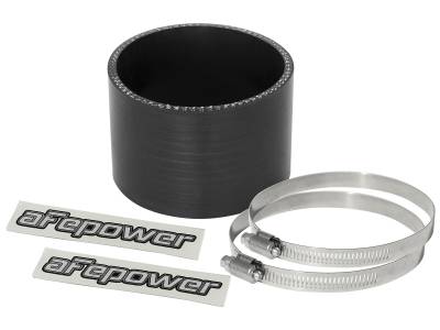 aFe Power - aFe 59-00042 Air Intake Tubing Coupler 3" ID x 2" Long Straight Silicone