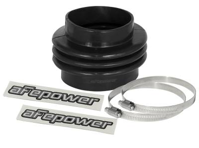 aFe Power - aFe 59-00081 Air Intake Tubing Coupler 3.5" x 4" ID x 3.5" L Bellows Silicone