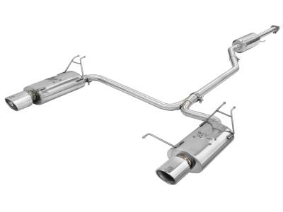 aFe Power - aFe 49-36612 2.25-2" Cat-Back Exhaust System for 08-12 Honda Accord Coupe 3.5L