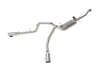aFe Power - aFe 49-33123-P 3" SS Cat Back Exhaust System for 15-20 Ford F150 2.7/3.5/5.0L