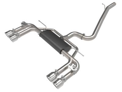 aFe Power - aFe 49-36442-P 3-2.5" Cat-Back Exhaust w/Polished Tip for 15-20 Audi S3 2.0L