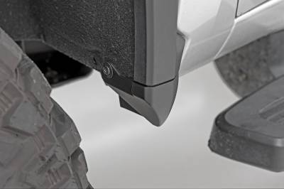 Rough Country Suspension Systems - Rough Country OEM Mud Flap Removal Kit Black 20-25 Silverado HD 13004