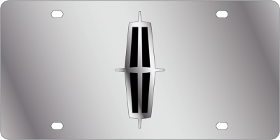 Eurosport Daytona - Eurosport Daytona 1701-1A Stainless License Plate Lincoln Logo
