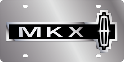 Eurosport Daytona - Eurosport Daytona 1712B-1 Stainless License Plate MKX Logo