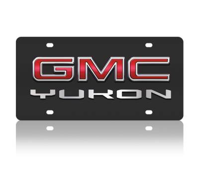 Eurosport Daytona - Eurosport Daytona 2606N2-1 Lazer-Tag License Plate GMC Yukon Logo