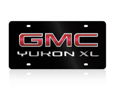 Eurosport Daytona - Eurosport Daytona 2607N2-1 Lazer-Tag License Plate GMC Yukon XL Logo