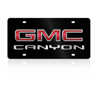 Eurosport Daytona - Eurosport Daytona 2613N2-1 Lazer-Tag License Plate GMC Canyon Logo