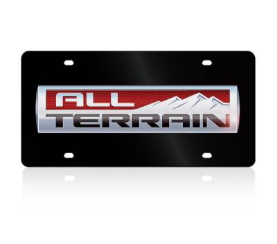 Eurosport Daytona - Eurosport Daytona 2615N-1 Lazer-Tag License Plate GMC All Terrain Logo