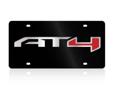 Eurosport Daytona - Eurosport Daytona 2628-1 Lazer-Tag License Plate GMC AT4 Logo