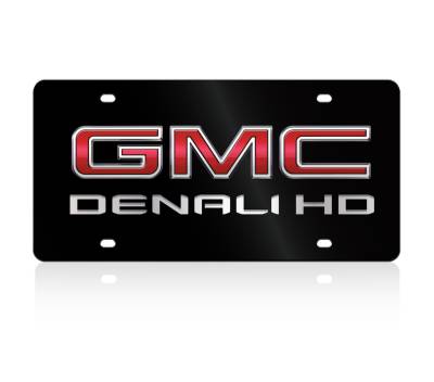 Eurosport Daytona - Eurosport Daytona 2629N2-1 Lazer-Tag License Plate GMC Denali HD Logo